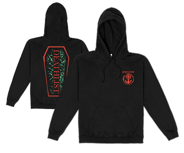 Anchors & Hearts - Deathlist - Hoodie - Redfield Records
