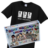 Snow Coats & Bony Macaroni - Split - Tape Bundle - Redfield Records