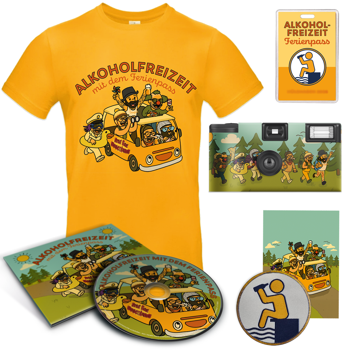 Frog Bog Dosenband - Alkoholfreizeit mit dem Ferienpass - FERIENPASS BUNDLE