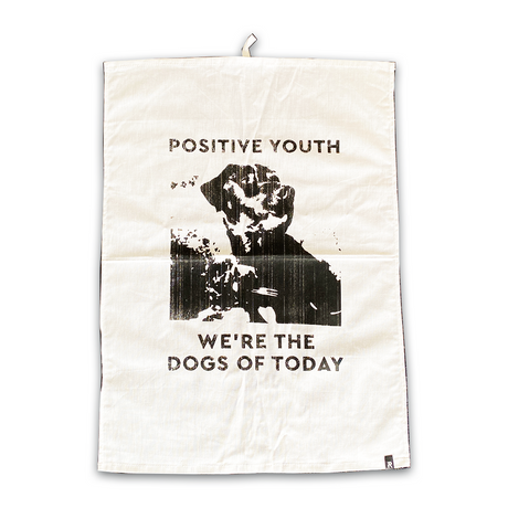 Tea Towel / Geschirrtuch - Positive Youth - Redfield Records