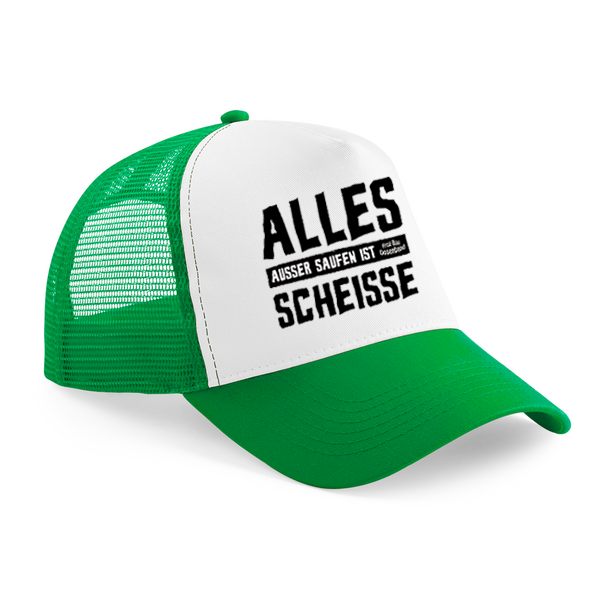 Frog Bog Dosenband - Alles außer Saufen ist Scheiße - Trucker Cap - Redfield Records