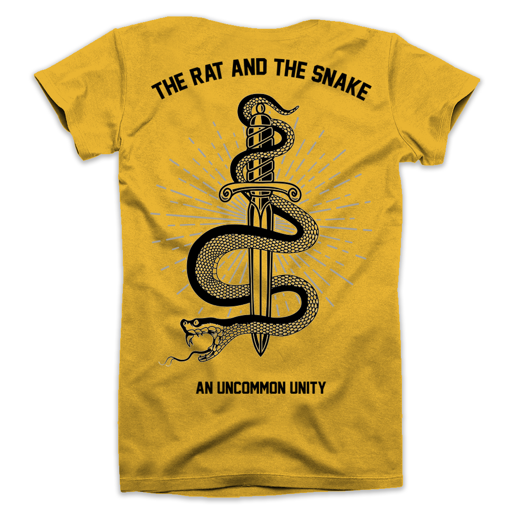 GHOST IRIS - The Rat And The Snake - T-Shirt (Yellow)