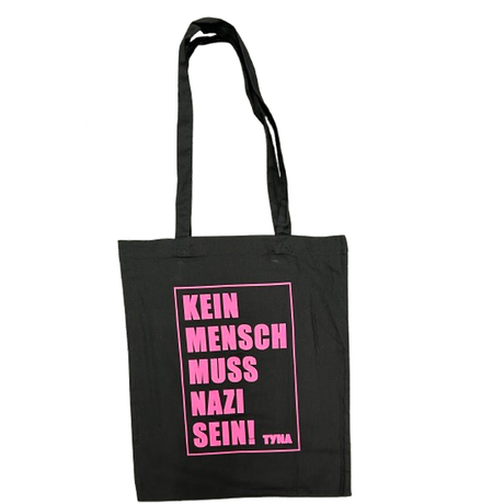 TYNA - Kein Mensch muss Nazi sein! - Baumwolltasche - Redfield Records