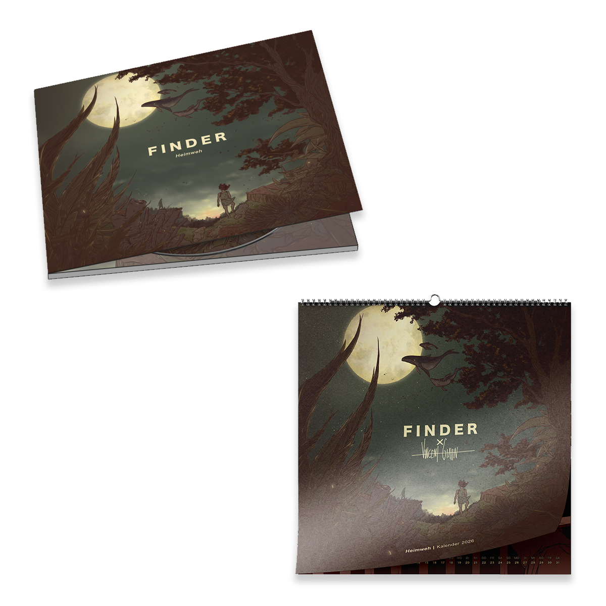 FINDER - Heimweh - CD & Kalender 2026 - Redfield Records