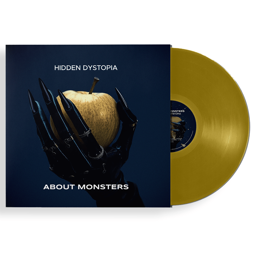 About Monsters - Hidden Dystopia - Vinyl LP (Gold Edition / 2025) - Redfield Records