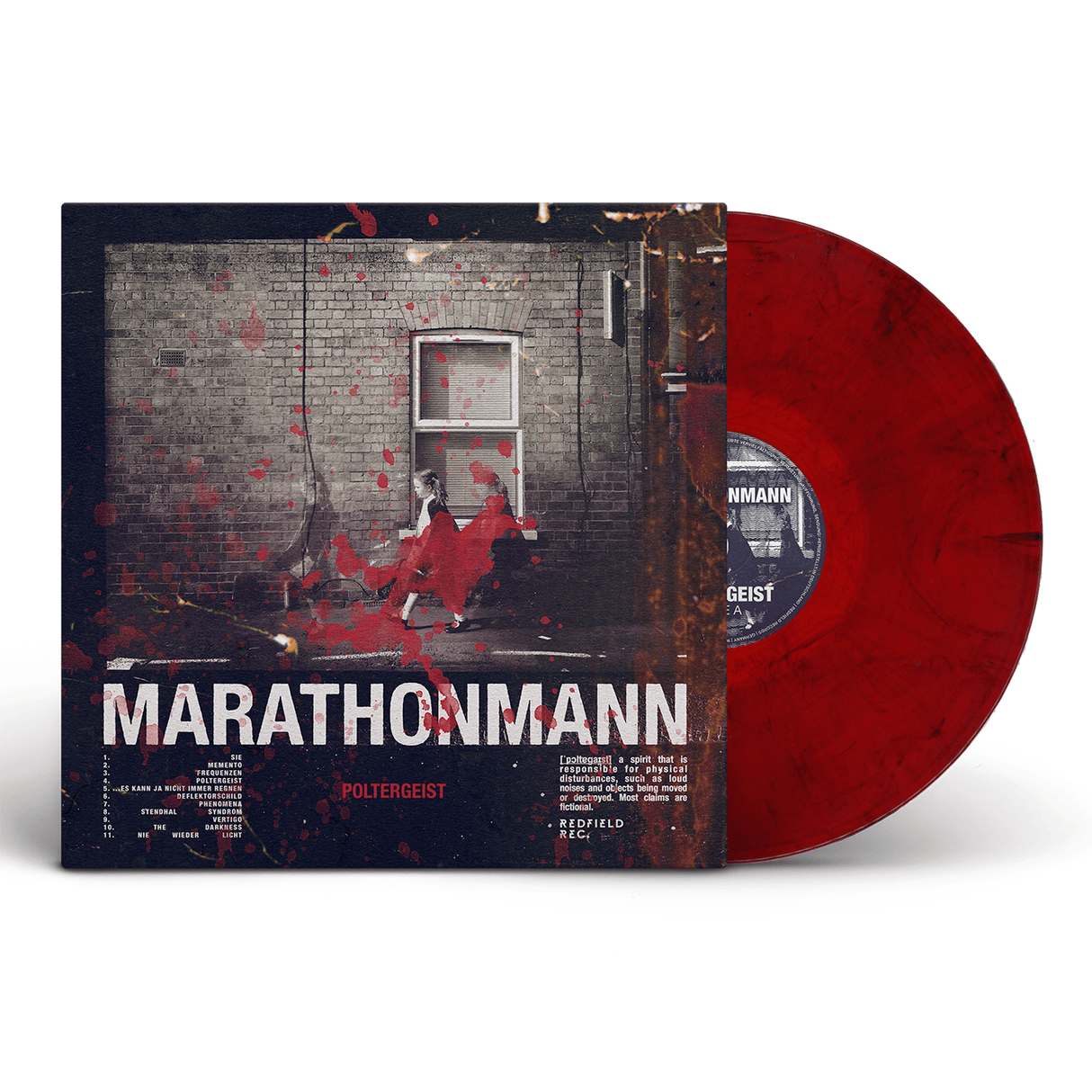 Marathonmann - Poltergeist - Vinyl LP (Blood Edition / 2025) - Redfield Records