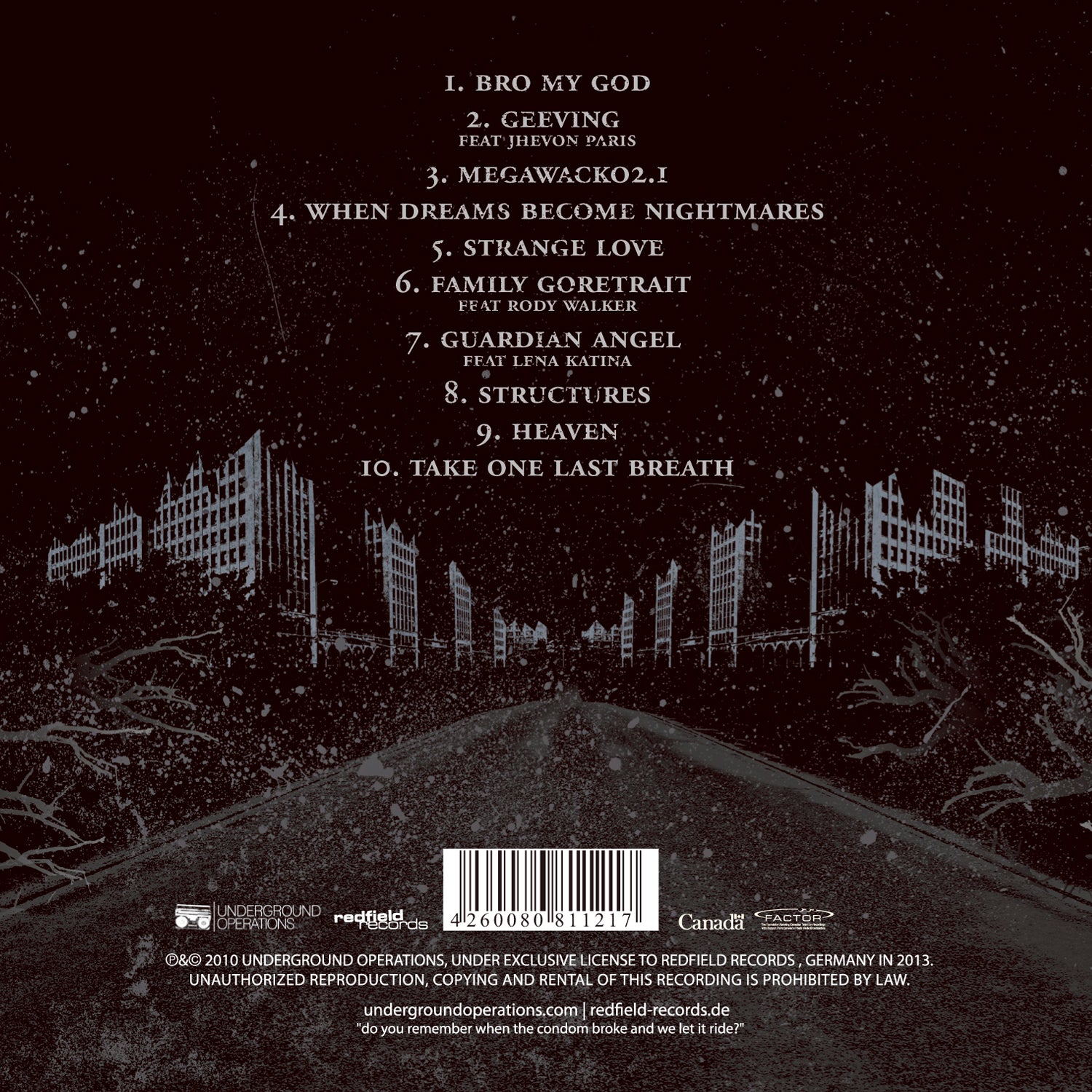 Abandon All Ships - Geeving - CD (2013) - Redfield Records