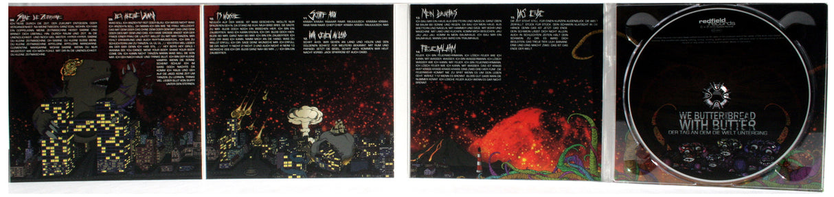 We Butter The Bread With Butter - Der Tag an dem die Welt unterging - CD (2010) - Redfield Records