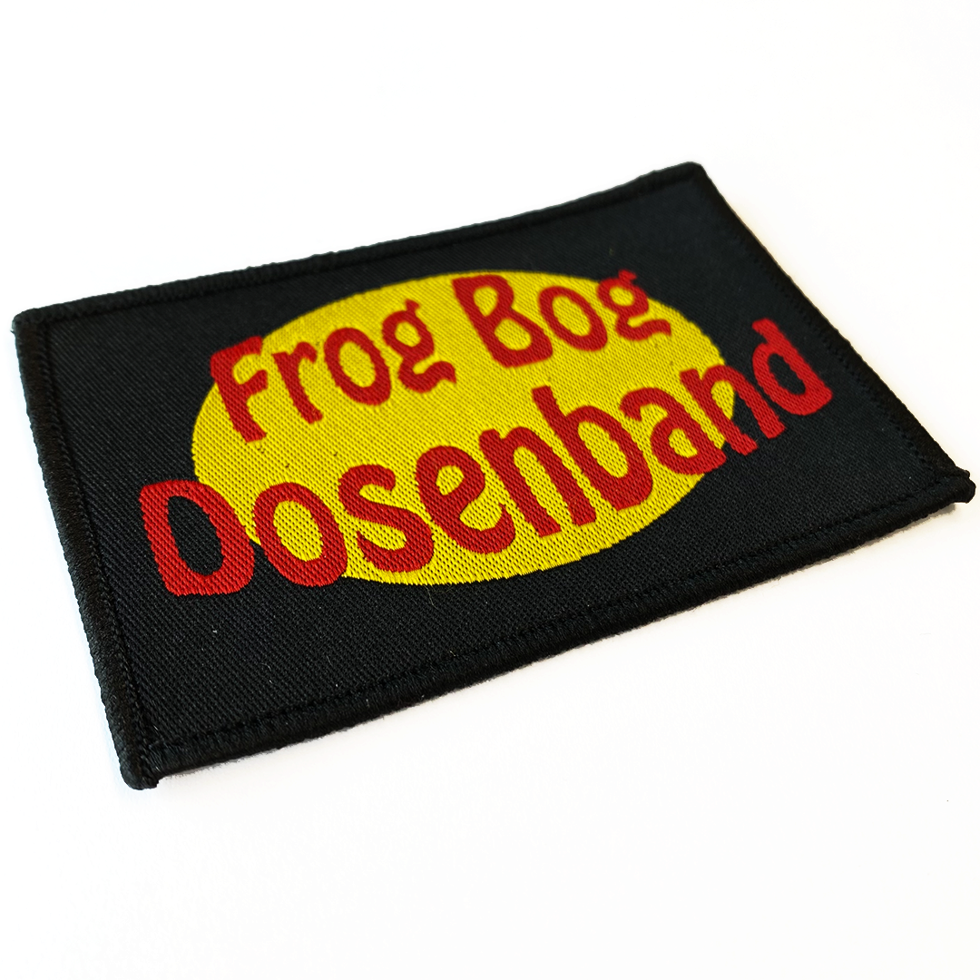 Frog Bog Dosenband - Logo - Patch - Redfield Records