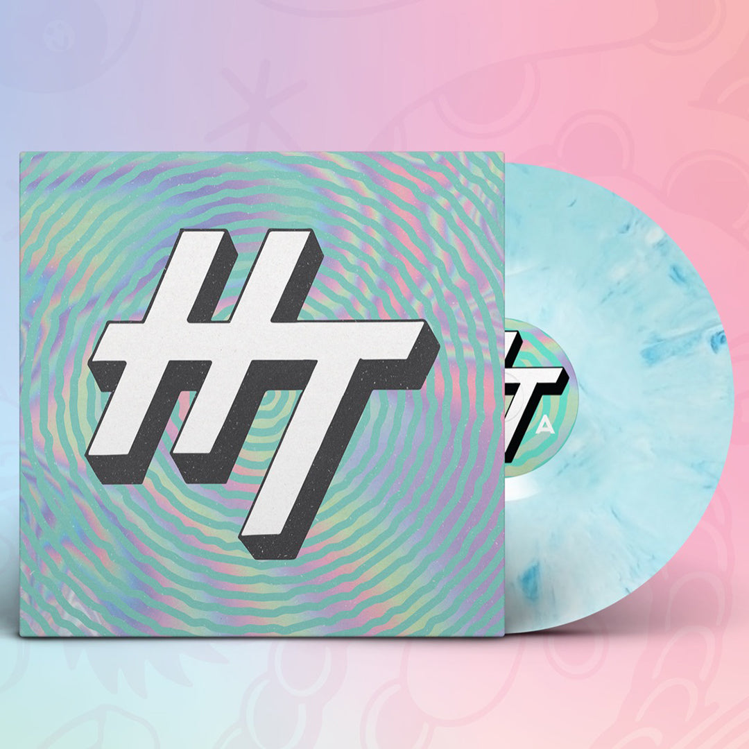 Hippie Trim - Cult - Blue Marbled Vinyl LP (2019) - Redfield Records