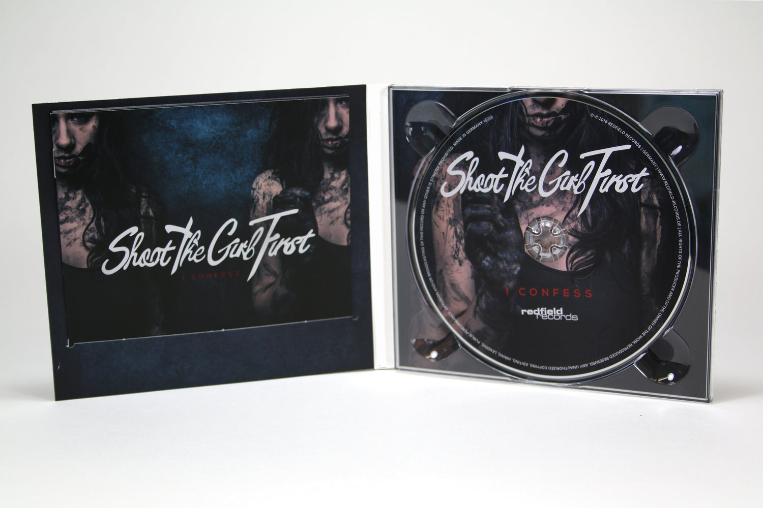 Shoot The Girl First - I Confess - CD (2016) - Redfield Records