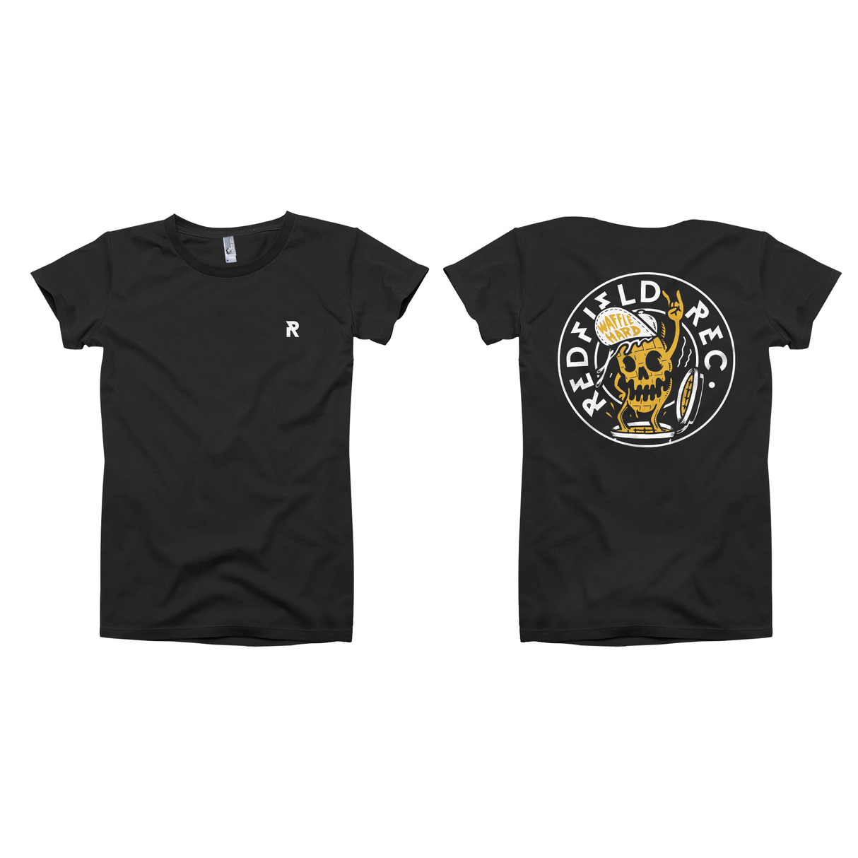 T-Shirt - Waffle Hard - Redfield Records