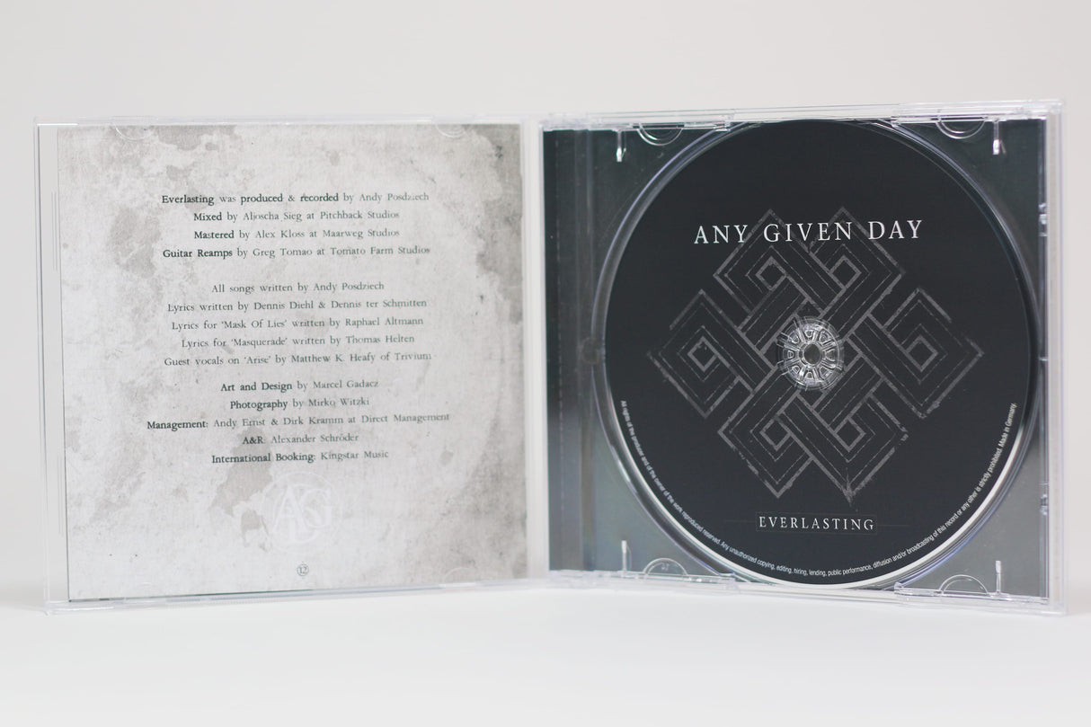 Any Given Day - Everlasting - CD (2016) - Redfield Records