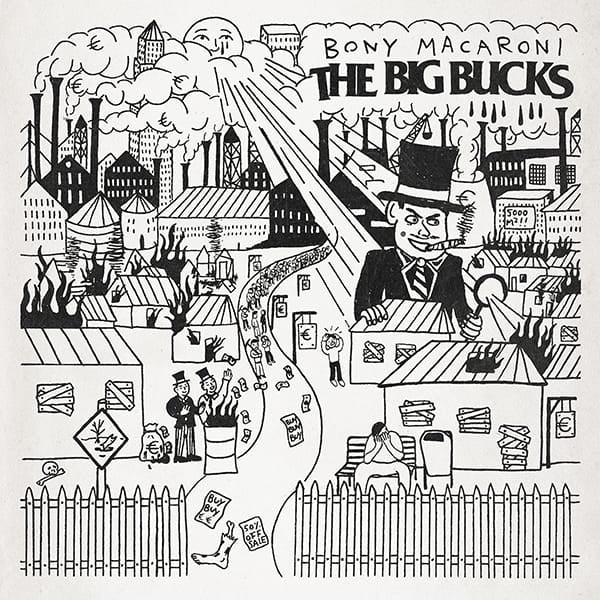 Bony Macaroni - The Big Bucks - CD (2023) - Redfield Records