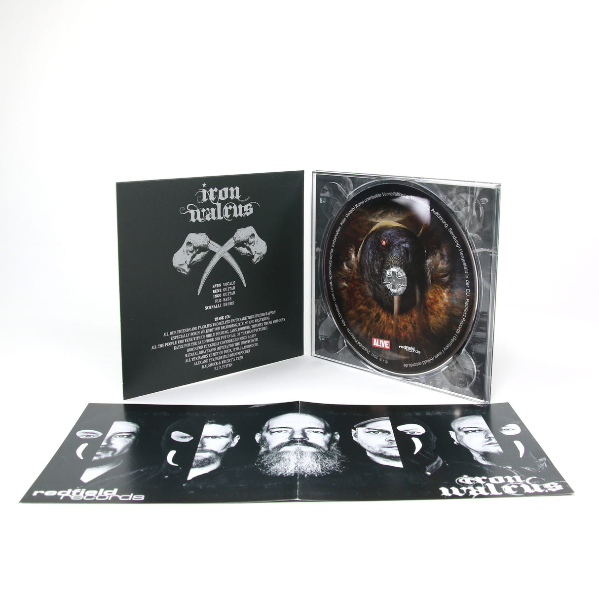 Iron Walrus - A Beast Within - CD (2017) - Redfield Records