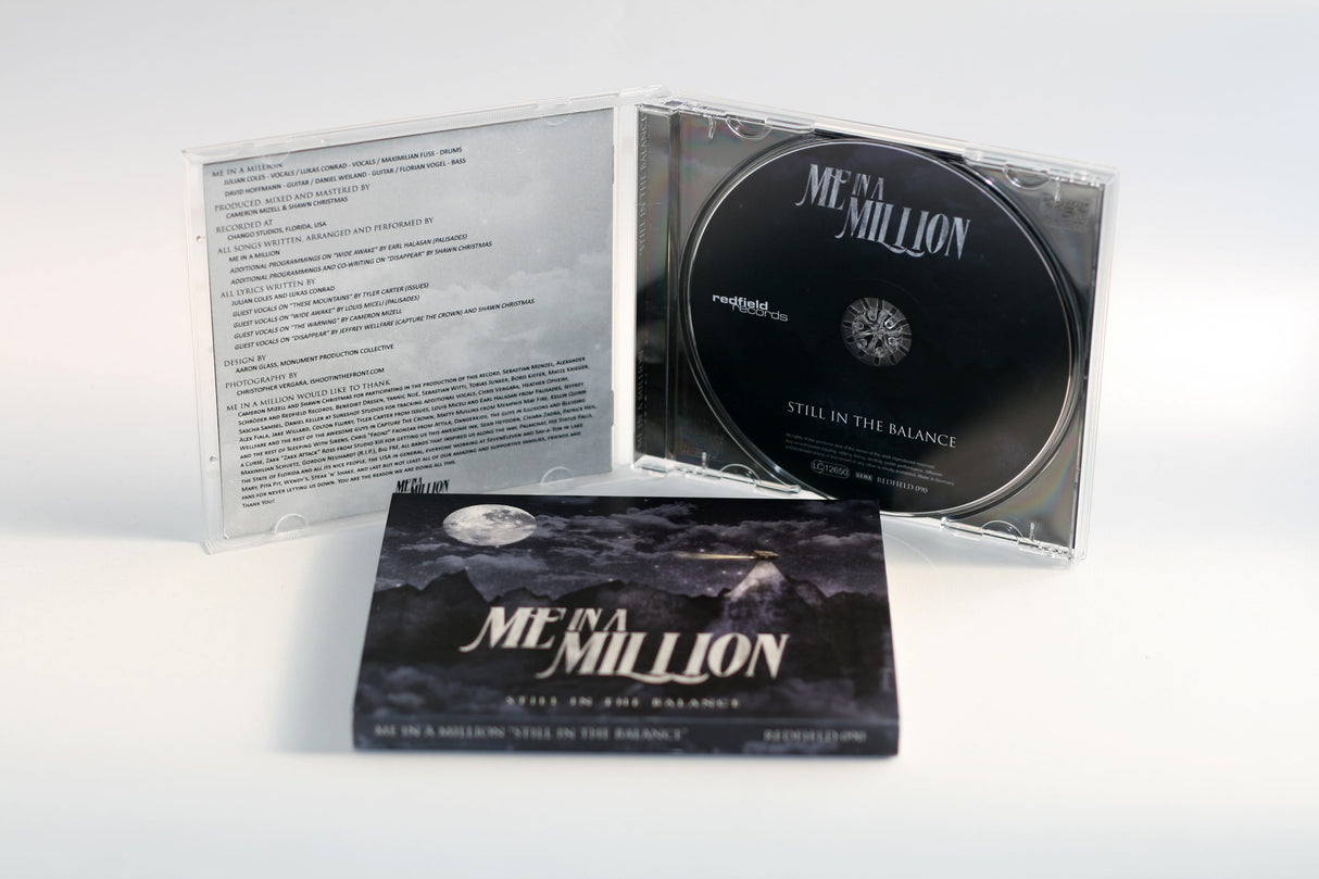 Me In A Million - Still In The Balance - CD (2014) - Redfield Records