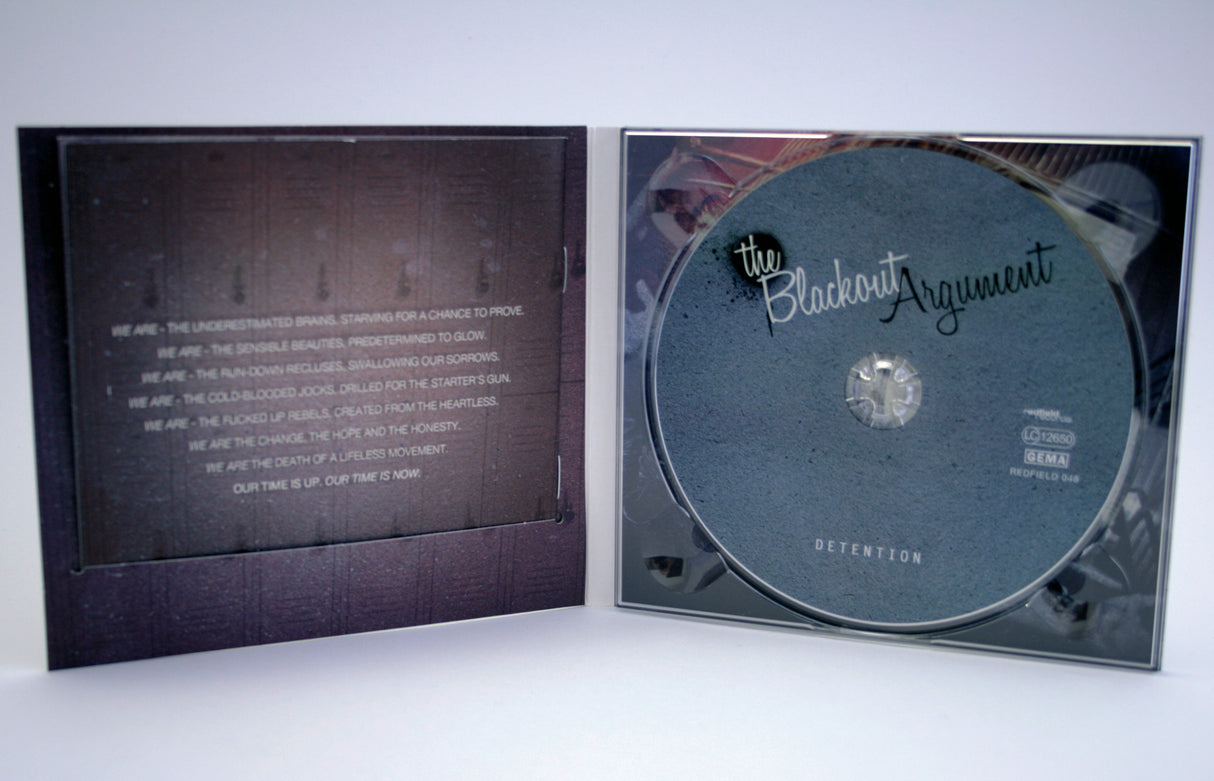 The Blackout Argument - Detention - CD (2011) - Redfield Records