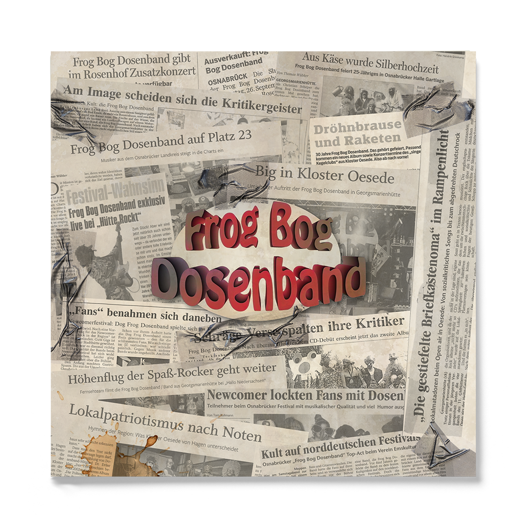 Frog Bog Dosenband - Doktor Dräse seine Hitparade – Vinyl LP - Redfield Records