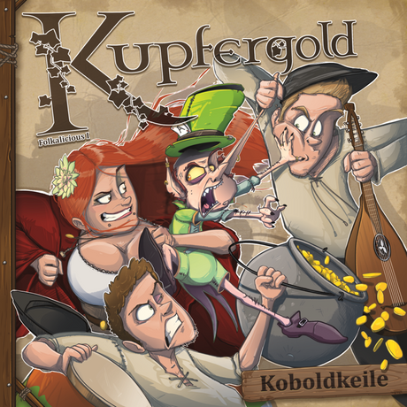 Kupfergold - Koboldkeile - CD (2019) - Redfield Records