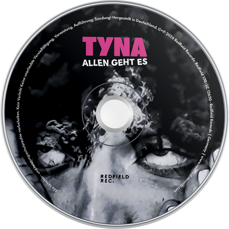 TYNA - ALLEN GEHT ES - CD (2026) - Redfield Records