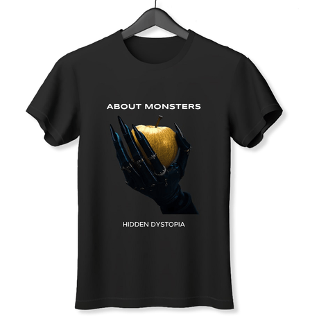 About Monsters - Hidden Dystopia - T-Shirt - Redfield Records