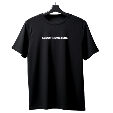 About Monsters - Logo - T-Shirt - Redfield Records