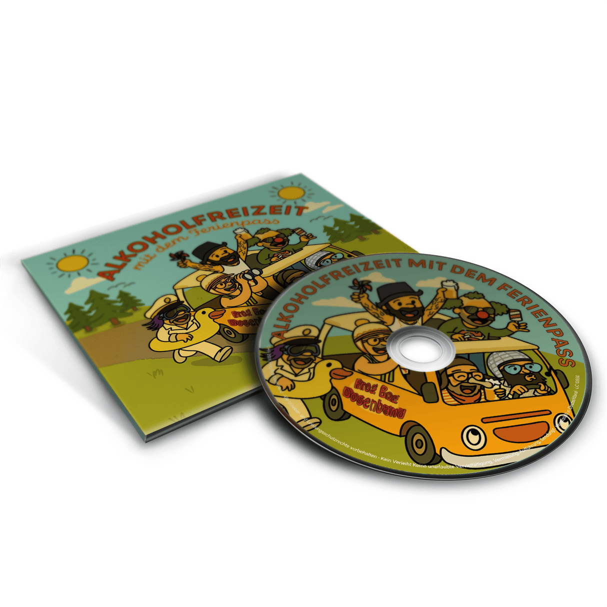 Frog Bog Dosenband - Alkoholfreizeit mit dem Ferienpass - FERIENPASS BUNDLE - Redfield Records