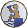 Frog Bog Dosenband - Saufabzeichen (Bronze) - Patch - Redfield Records