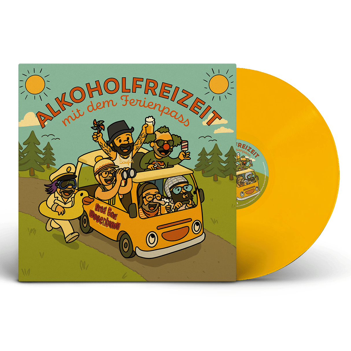 Frog Bog Dosenband - Alkoholfreizeit mit dem Ferienpass - FERIENPASS BUNDLE - Redfield Records