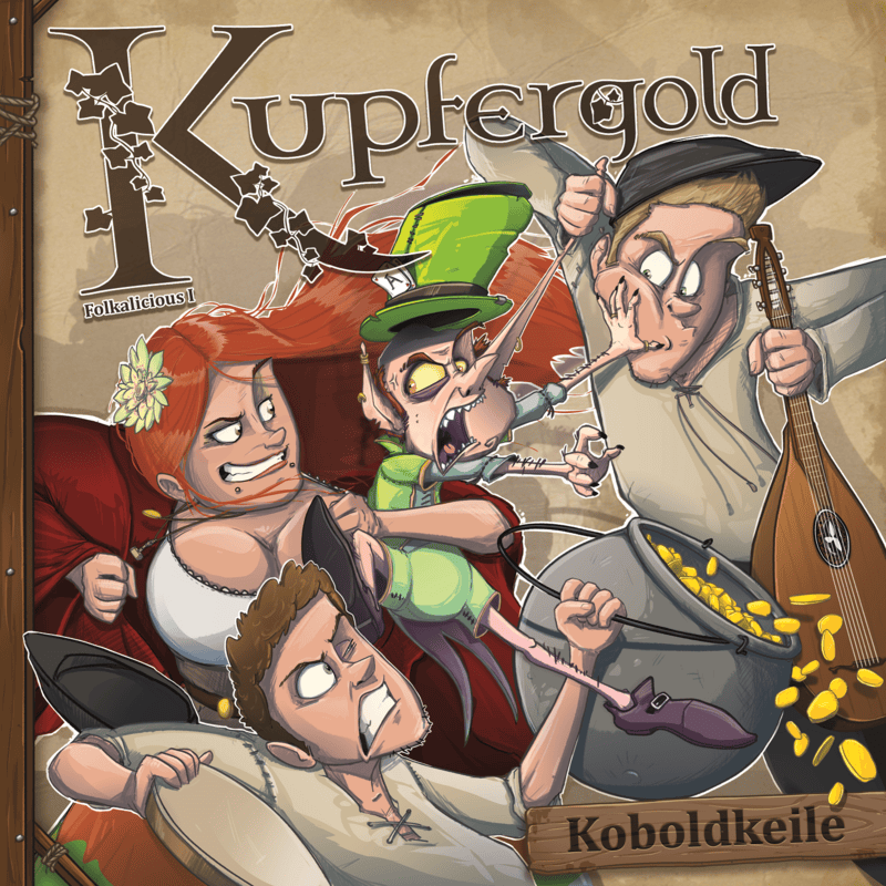 Kupfergold - Koboldkeile - CD (2019) - Redfield Records