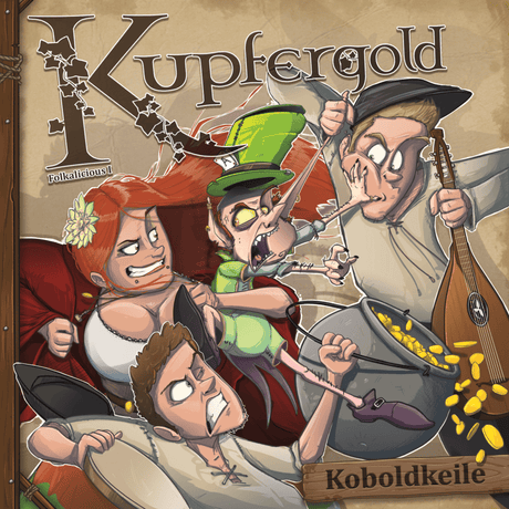 Kupfergold - Koboldkeile - CD (2019) - Redfield Records