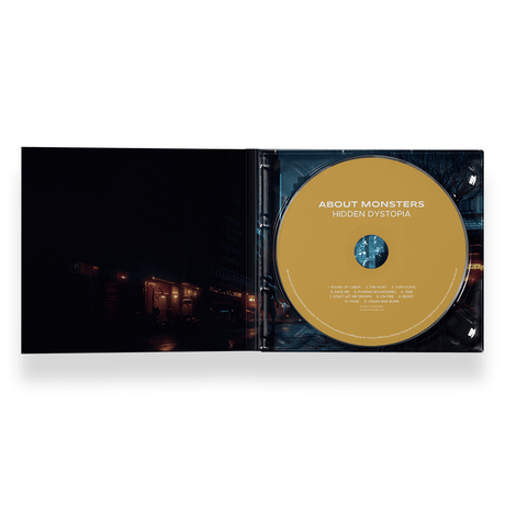 About Monsters - Hidden Dystopia - CD (2025) - Redfield Records