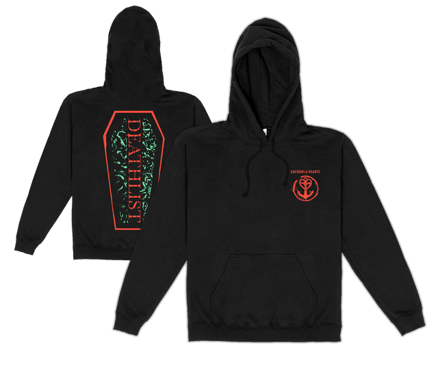 Anchors & Hearts - Deathlist - Hoodie - Redfield Records