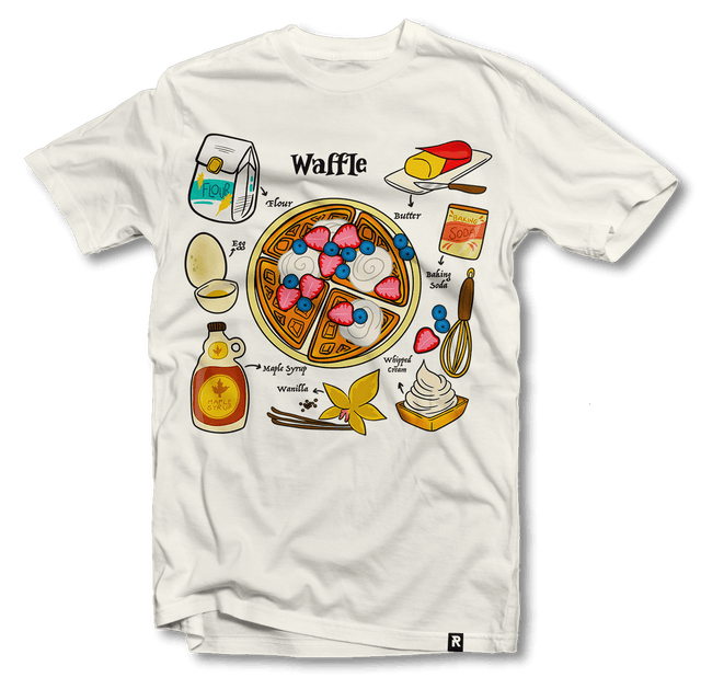 T-Shirt - Waffle Recipe - Redfield Records