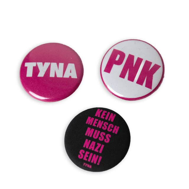 TYNA - Button (3 für 2 Set) - Redfield Records