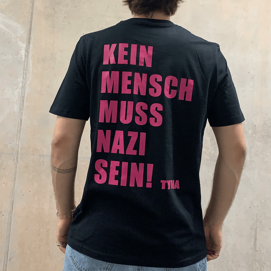 TYNA - Kein Mensch muss Nazi sein! - T-Shirt - Redfield Records