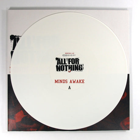 All For Nothing - Minds Awake / Hearts Alive - White Vinyl LP (2017) - Redfield Records