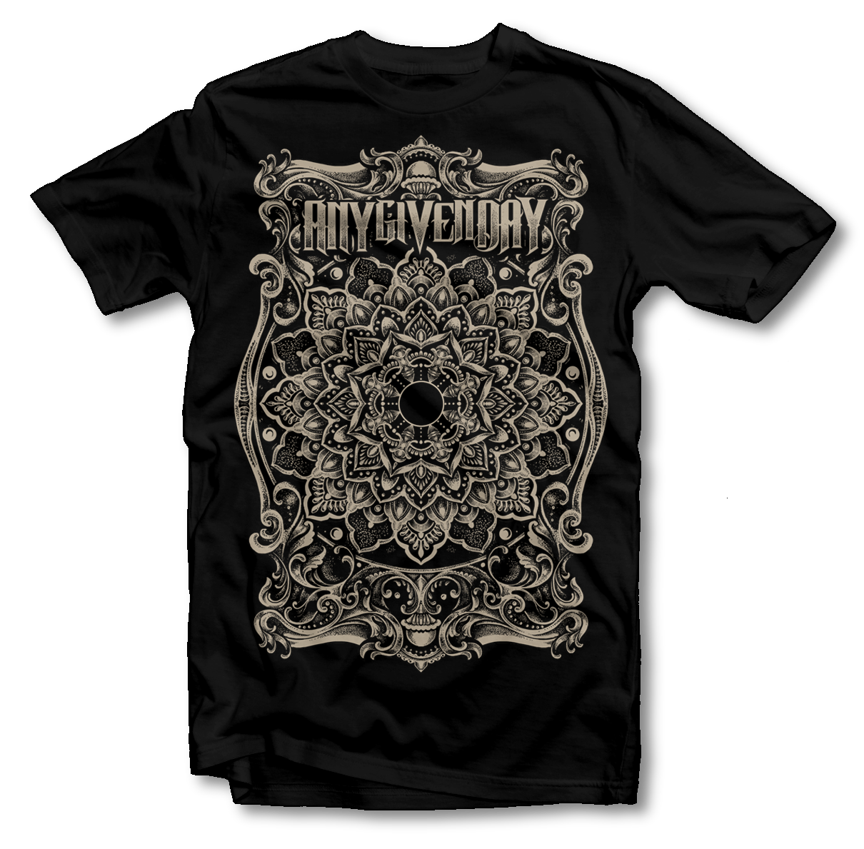 Any Given Day - Mandala - T-Shirt - Redfield Records