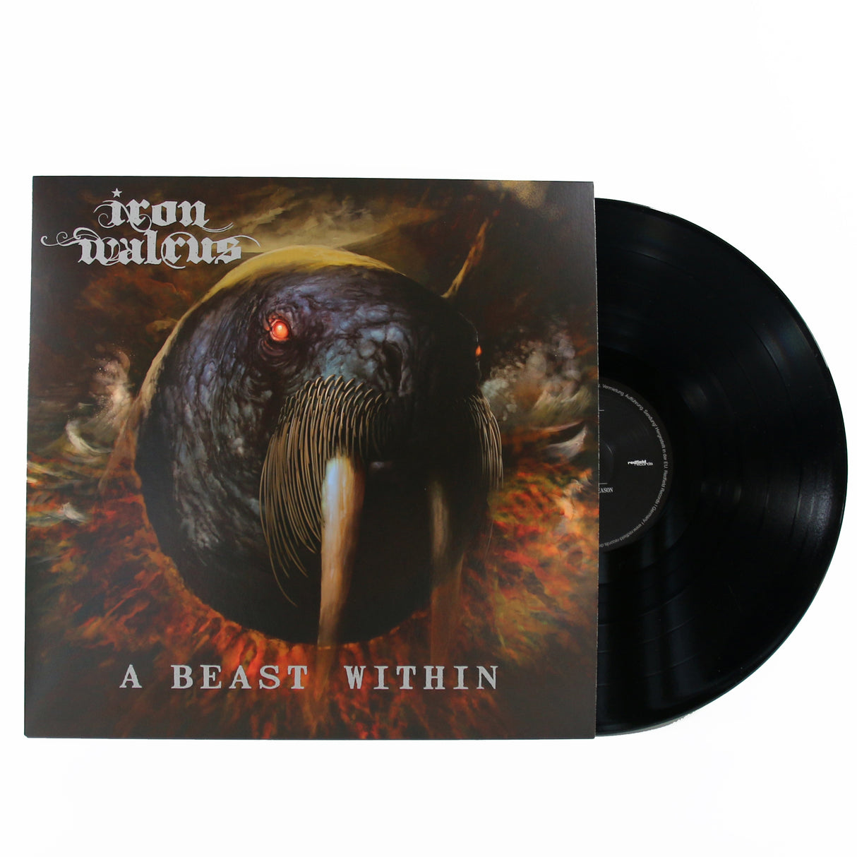 Iron Walrus - A Beast Within - Black Vinyl (2017) - Redfield Records