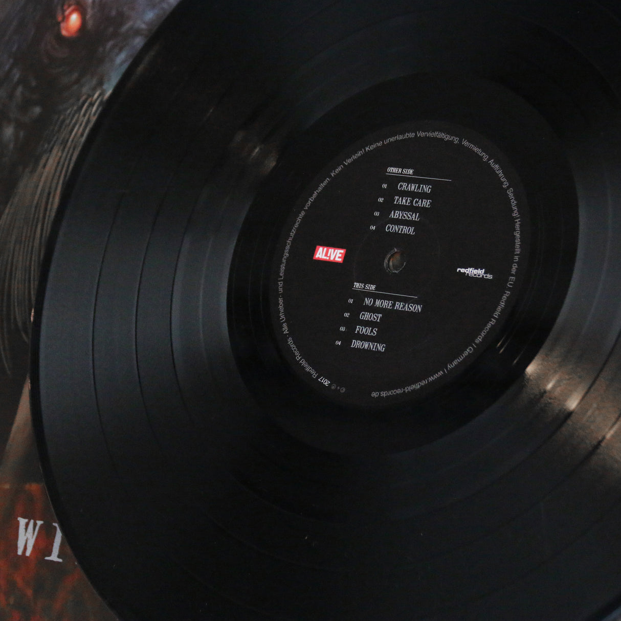 Iron Walrus - A Beast Within - Black Vinyl (2017) - Redfield Records