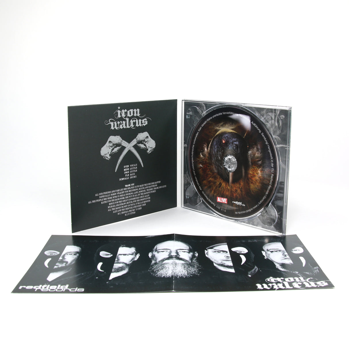 Iron Walrus - A Beast Within - CD  (2017) - Redfield Records
