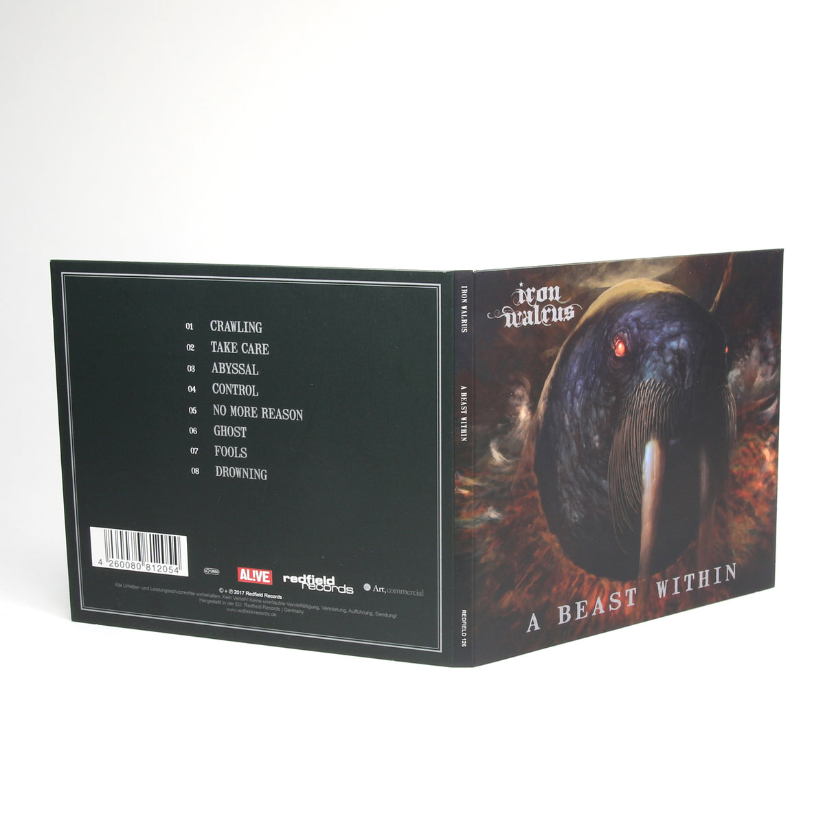 Iron Walrus - A Beast Within - CD  (2017) - Redfield Records