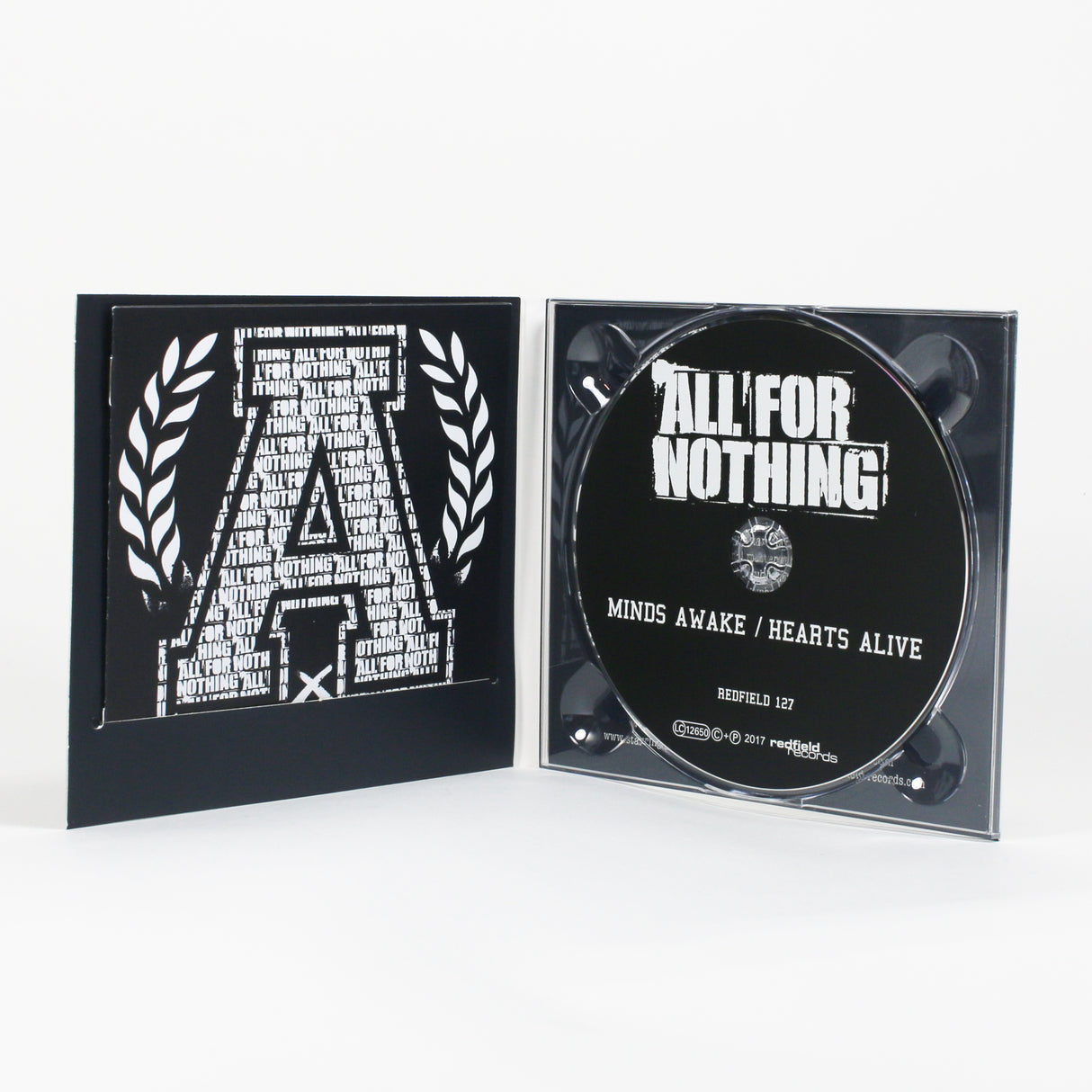 All For Nothing - Minds Awake / Hearts Alive - CD (2017) - Redfield Records