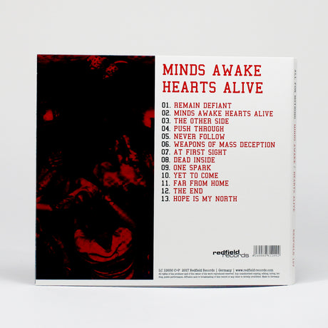 All For Nothing - Minds Awake / Hearts Alive - CD (2017) - Redfield Records