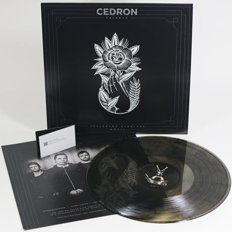 Cedron - Valence- Clear & Black mixed Vinyl LP (2016) - Redfield Records