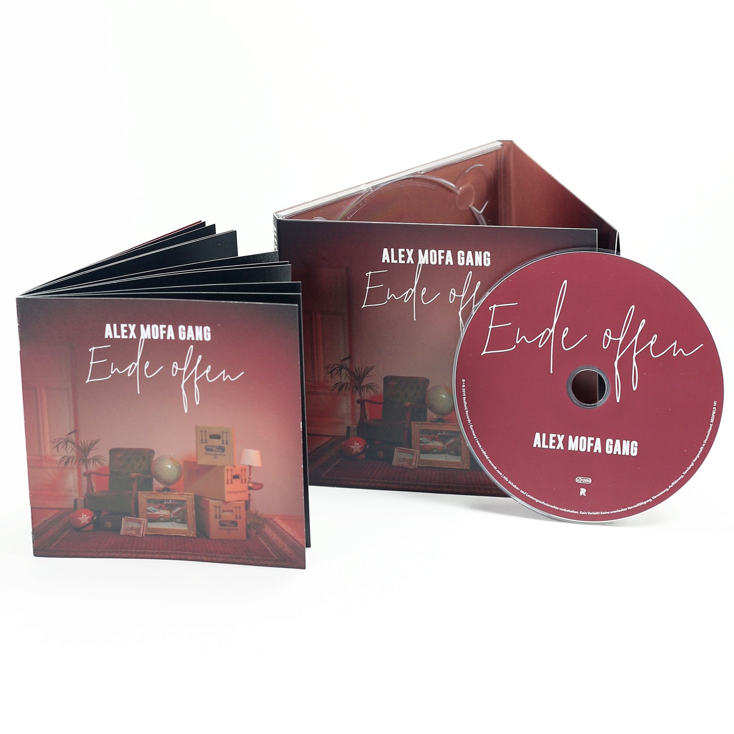 Alex Mofa Gang - Ende offen - CD (2019) - Redfield Records
