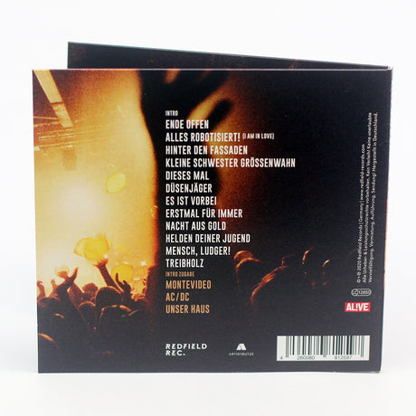 Alex Mofa Gang - Ende offen - live - CD (2020) - Redfield Records