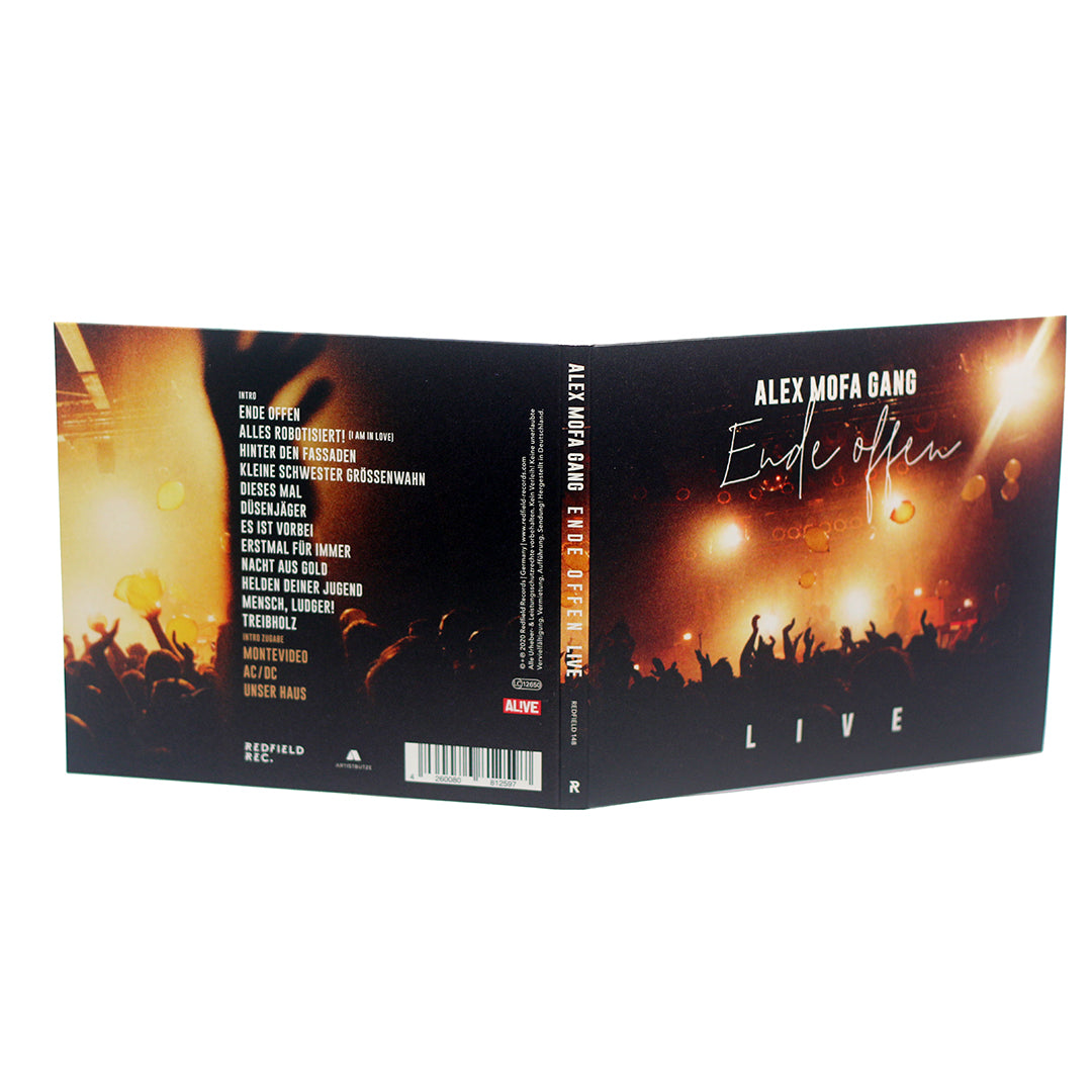 Alex Mofa Gang - Ende offen - live - CD (2020) - Redfield Records