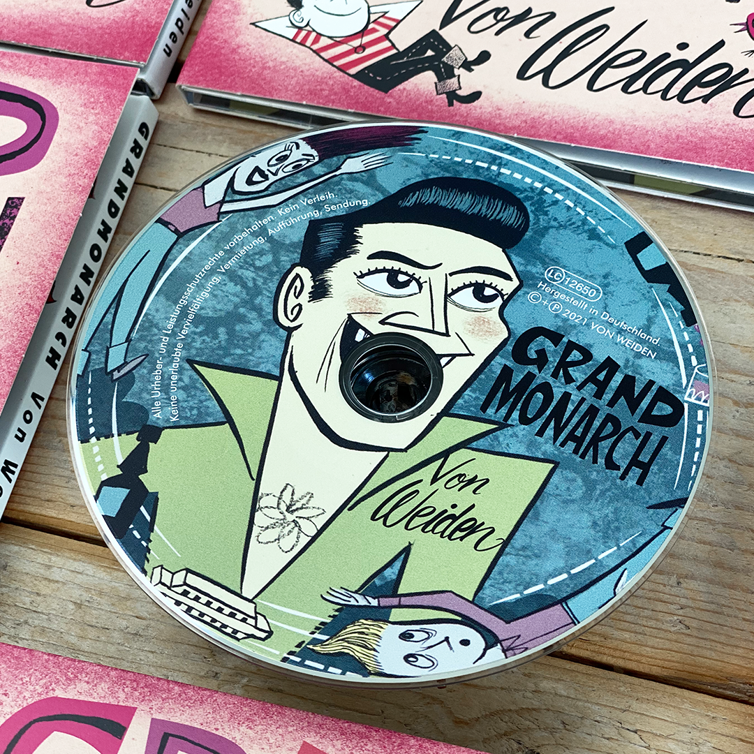 Von Weiden - Grandmonarch - CD (2021) - Redfield Records