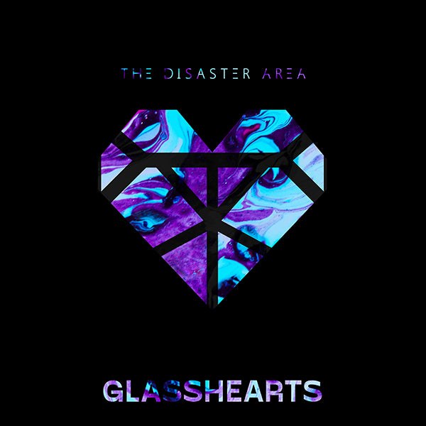 The Disaster Area - Glasshearts - Limited CD (2021) - Redfield Records